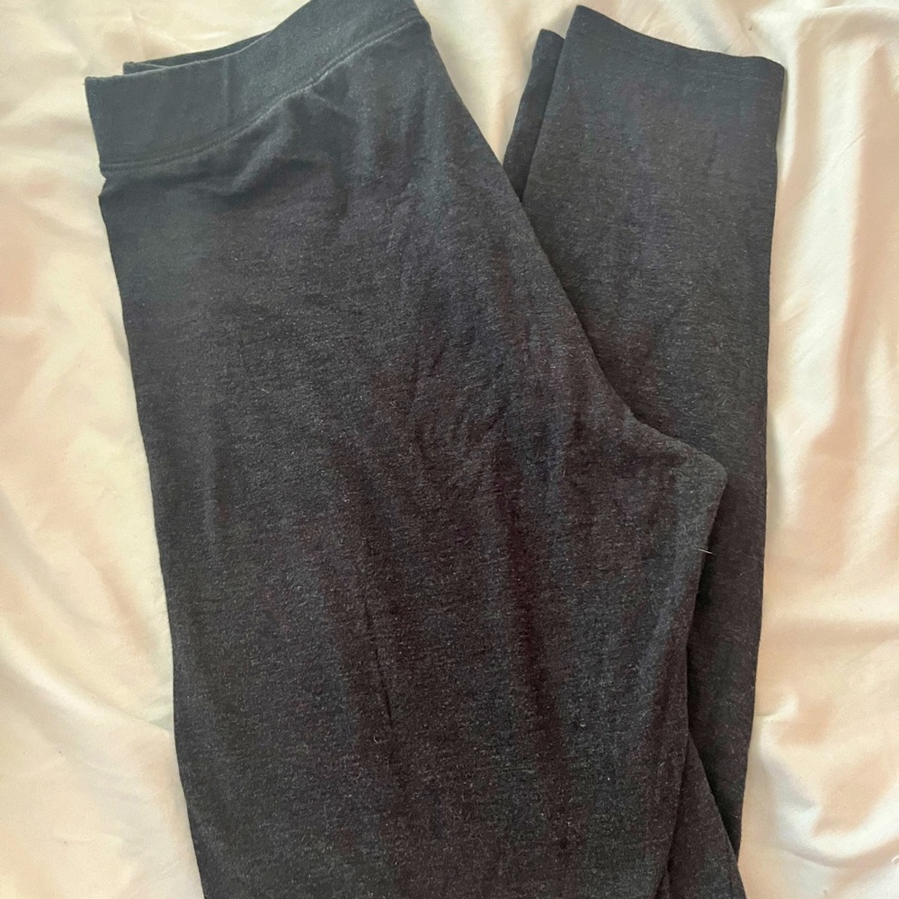 PINK Heathered Grey Leggings